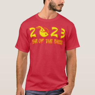 Camiseta 2023 Ano Do Coelho Neon Yellow