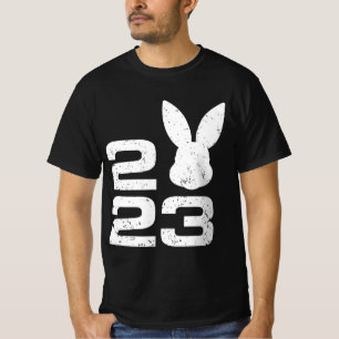 Camiseta 2023 Ano Do Coelho Zodiac Luna Chinesa Novo Ye