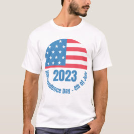 Camiseta 2023 Dia da Independência 4 de julho