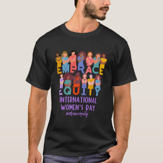 Camiseta 2023 International 'S Day Iwd Embrace Equity