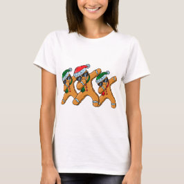 Camiseta 2023 Tratamentos Festivos: Cookies de Natal Óculos