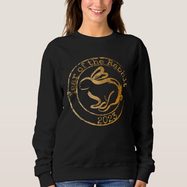 Camiseta 2023 Year of The Rabbit  Lunar Chinese New Year (Frente)