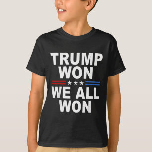 Camiseta 2024 A Sinalizador Americano Trump Won