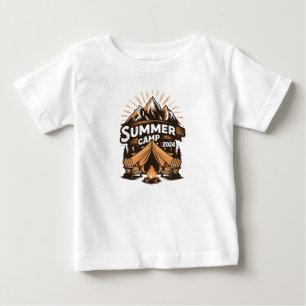 Camiseta 2024 Acampamento de Verão Férias de Acampamento de