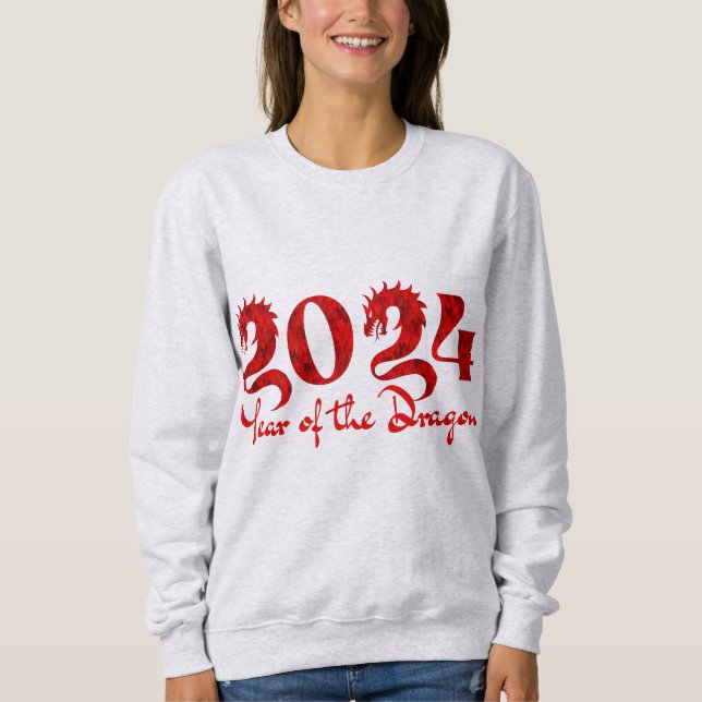 CAMISETA 2024 ANO DO DRAGÃO VERMELHO (Frente)