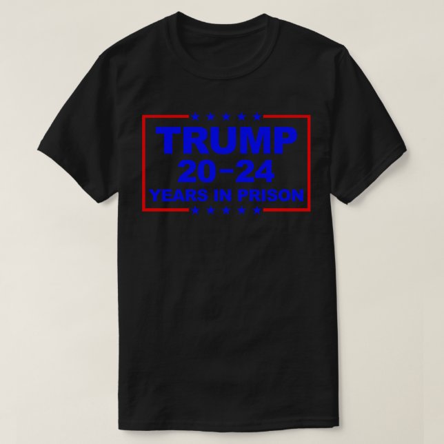 Camiseta 2024 Anos Na Prisão (Frente do Design)