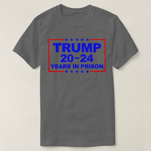 Camiseta 2024 Anos Na Prisão 1 (Frente do Design)
