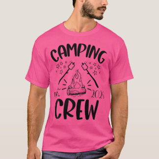 Camiseta 2024 Camping Crew Family Camping Camping Trip Camp