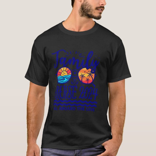 Camiseta 2024 Grupo de Férias de Cruzeiro de Aniversário da (Frente)