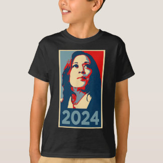 Camiseta 2024 Hope Kamala Harris Obama 47ª Votação Porto da