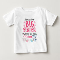 2024 Irmã Grande Esperando por Nova Irmão Bebê