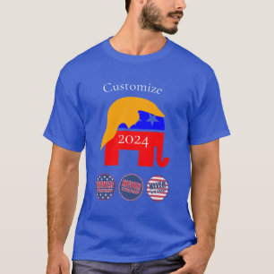 Camiseta 2024 Nunca Trump Thunder_Cove