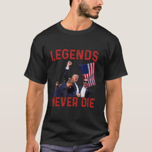 Camiseta 2024 Tentativa de Assassinato de Tremores de Tremo