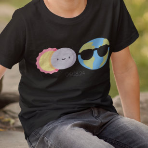 Camiseta 2024, Total de Crianças de Cuta Solar Eclipse