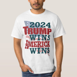 Camiseta 2024 Trump vence - América vence