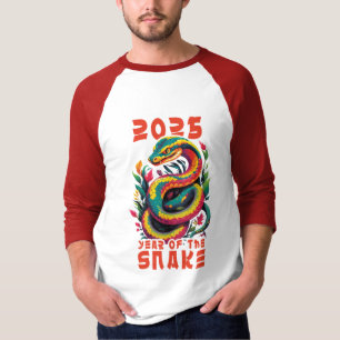 Camiseta 2025 Ano Da Cobra