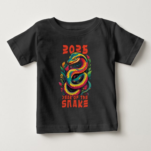 Camiseta 2025 Ano Da Cobra (Frente)