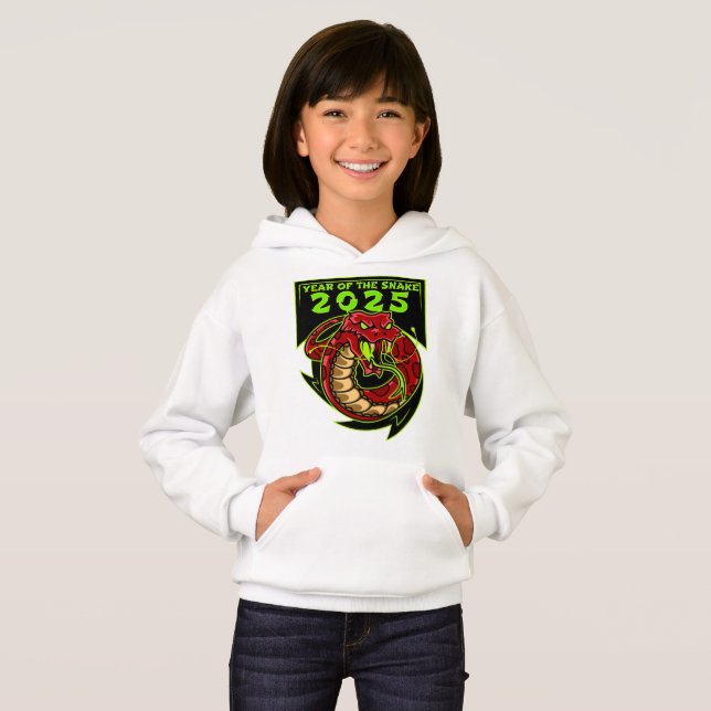 Camiseta 2025 ANO DA ideia de presente de ano novo na COBRA (Frente Completa)