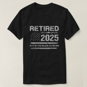 Camiseta 2025: aposentadoria de bandeira dos EUA 2025 Men W