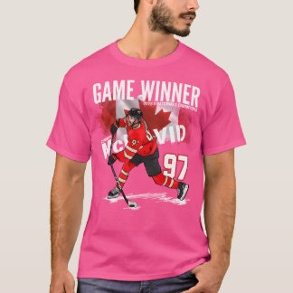 Camiseta 2025 Canadá 4 Campeões das Nações Connor-Mcdavid 9