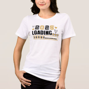 Camiseta 2025 Carregando Ano Novo