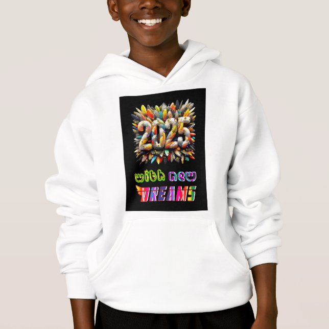 Camiseta 2025 Com Novos Sonhos (Frente)