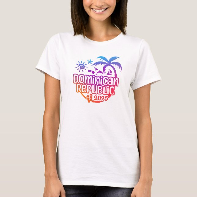 Camiseta 2025 Design da República Dominicana (Frente)