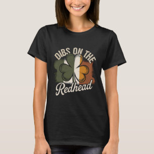Camiseta 2025 Design Irlandês Reservado Para a Ruiva - St P