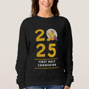 Camiseta 2025 Primeira Sagrada Comunhão de Chalice Meninas