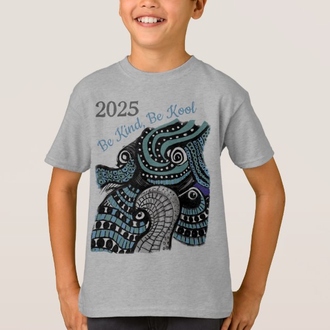 Camiseta 2025 Seja Kool Dragon Graphic Art Impressão (Frente)