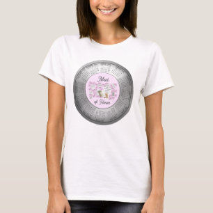 Camiseta 2026 Calendário Dama de Honra Casamento