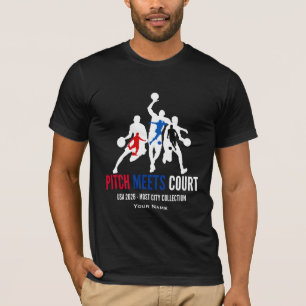 Camiseta 2026 Campeonato Esportivo Basquete Futebo