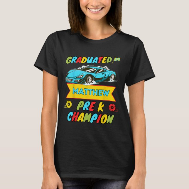 Camiseta 2026 Carro Matthew Personalizado Último Dia Da Pré (Frente)