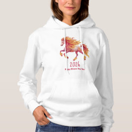 Camiseta 2026 Cavalo Fogueiro – Feliz Ano Novo Chinês