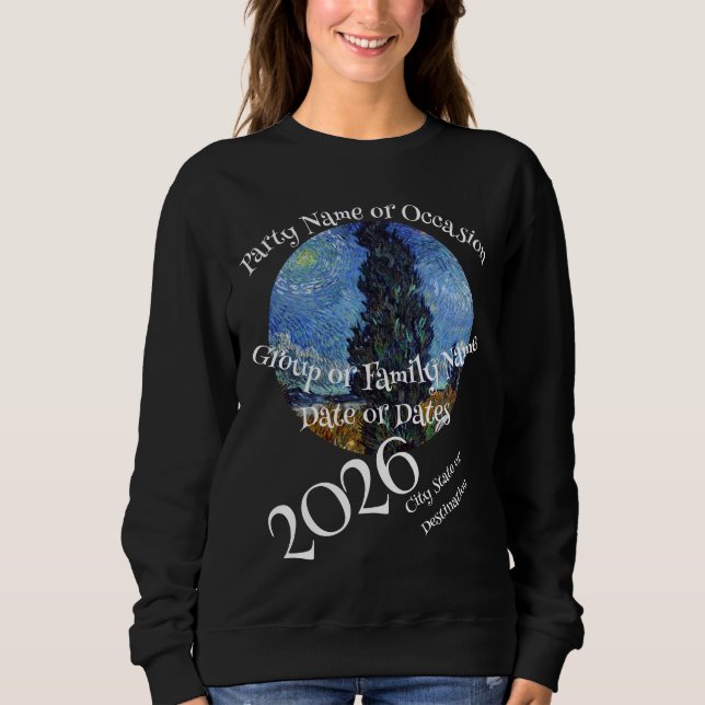 Camiseta 2026 Cruise Ship Vacation Destination Vacation (Frente)