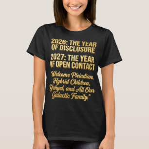 Camiseta 2026 Divulgação 2027 Contato Aberto Família Galáct