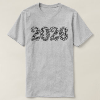 Camiseta 2026 em Caveiras