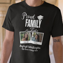 Camiseta 2026 Proud Family of the Graduate Custom Photo