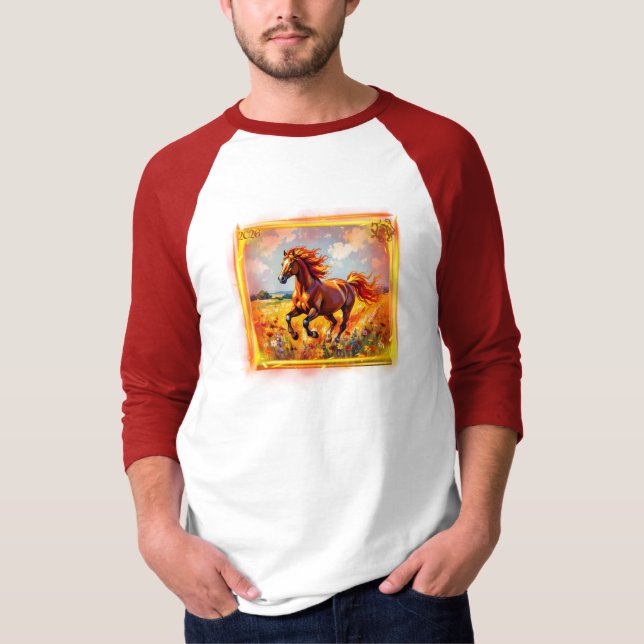 Camiseta 2026 Year of the Fire Horse - (Frente)