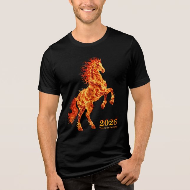 Camiseta 2026 Year of the Fire Horse (Frente)