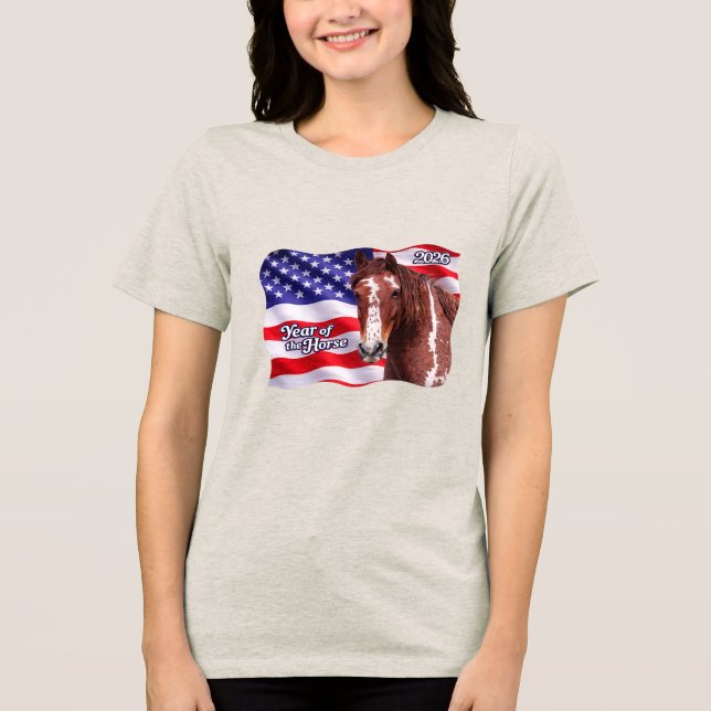 Camiseta 2026 Year of the Horse (Frente)