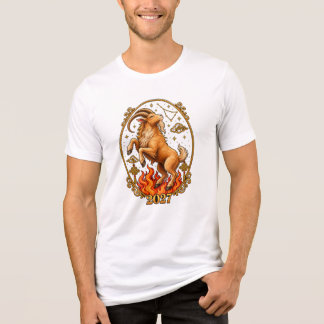 Camiseta 2027 Cabra de Fogo – Zodíaco do Ano Novo