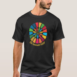 Camiseta 2030 Nosso Futuro Sustentável Paz Metas Globais Mo