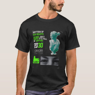 Camiseta 2030 Ritmo dos Nossos Corações Impressão Gratuit