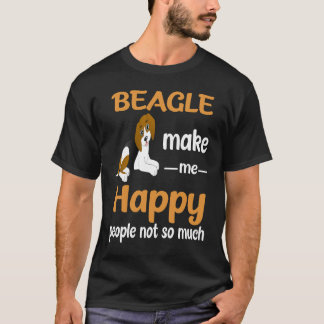 Camiseta 207 Beagle Me Faz Feliz