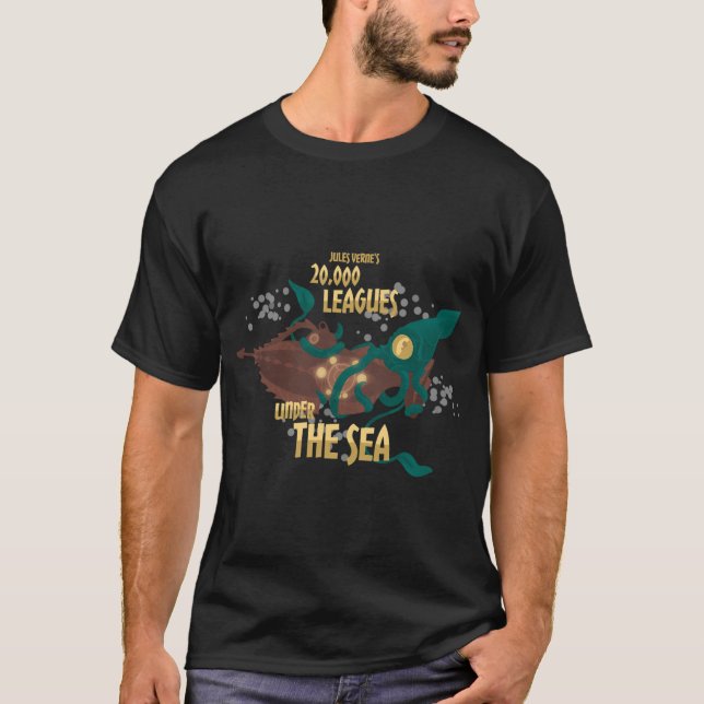 Camiseta 20.000 Léguas. (Frente)