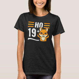 Camiseta 20 Aniversário I 19 Anos + M Dedo