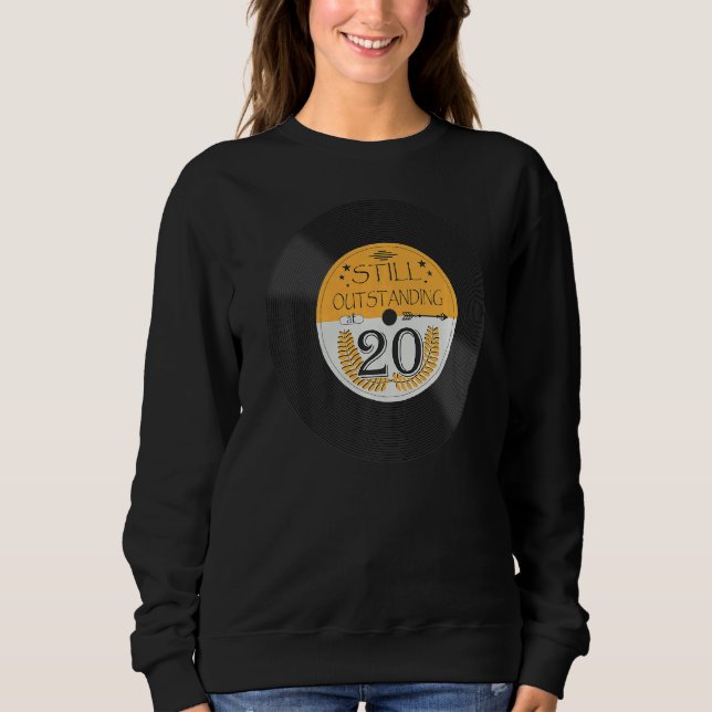 Camiseta 20 Aniversário Lp Disco De Vinilo (Frente)