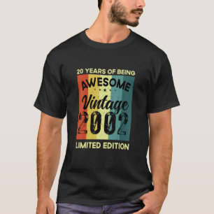 Camiseta 20 Anos De Estar Incrível T Shirts Limited Editio