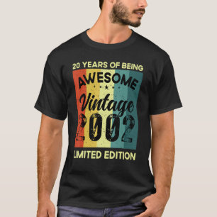 Camiseta 20 Anos De Estar Incrível T Shirts Limited Edition